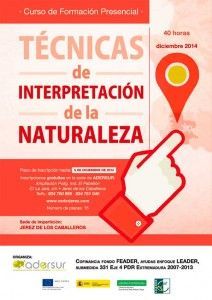 Cartel Técnicas de Interpretación de la Naturaleza